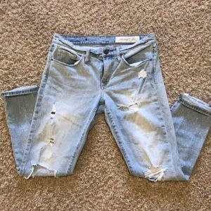 Treasure & Bond Skinny Boyfriend Crop